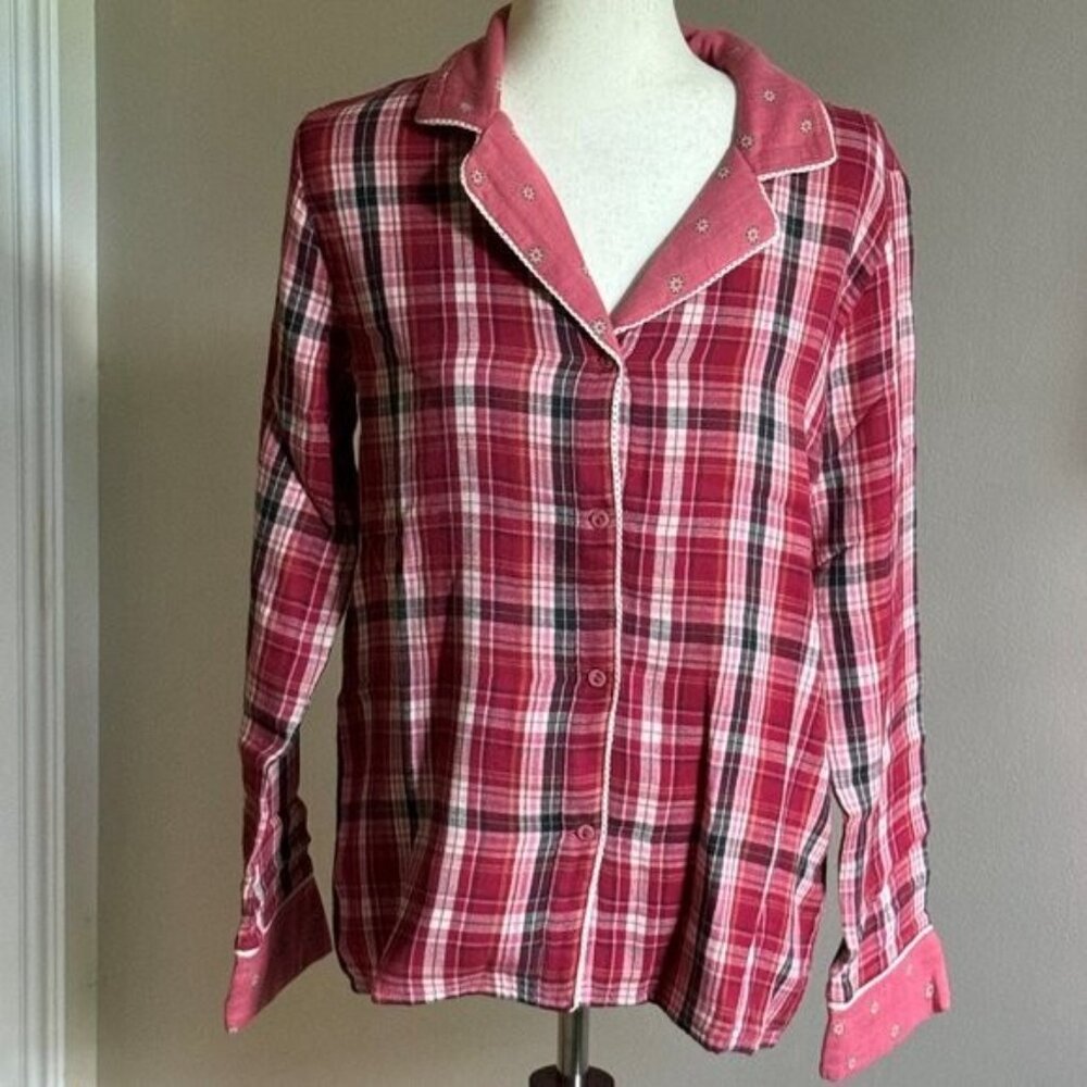 Sundance Catalog pajama Top -Small